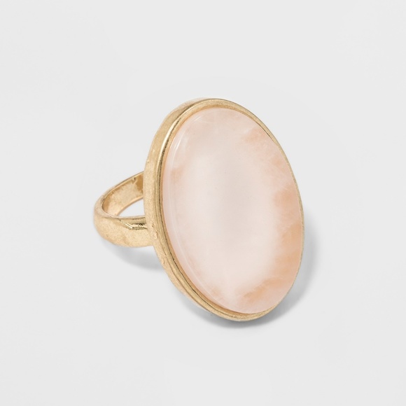 Jewelry - NEW!!!  Semi-Precious Rose Quartz Ring